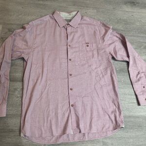 Ted Baker London Light Pink Casual Button-Down Shirt